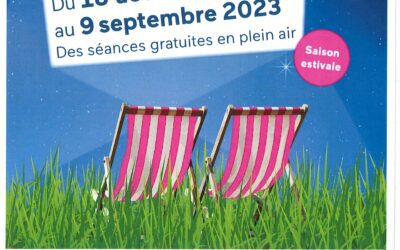 Cinéma en plein air – 3 septembre 2023