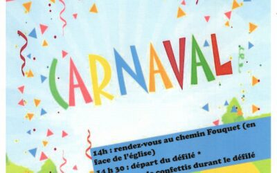 Carnaval samedi 16 mars 2024, organisé par l’association ASLM