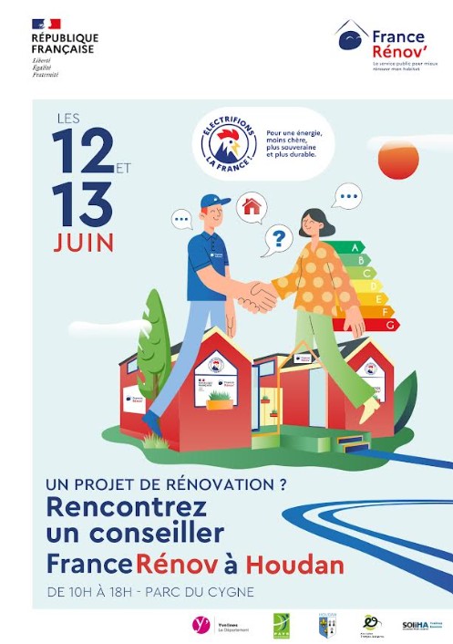 Tournée France Rénov à Houdan : 12 et 13 juin 2026