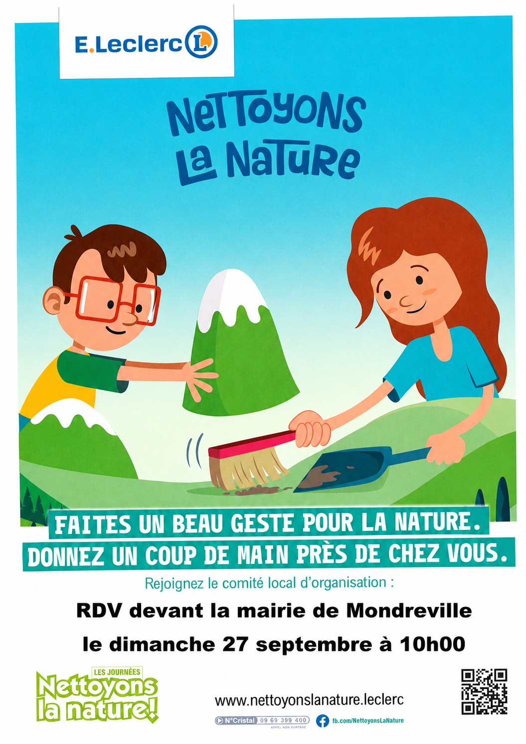 Nettoyons la Nature à Mondreville dimanche 27 septembre 2026